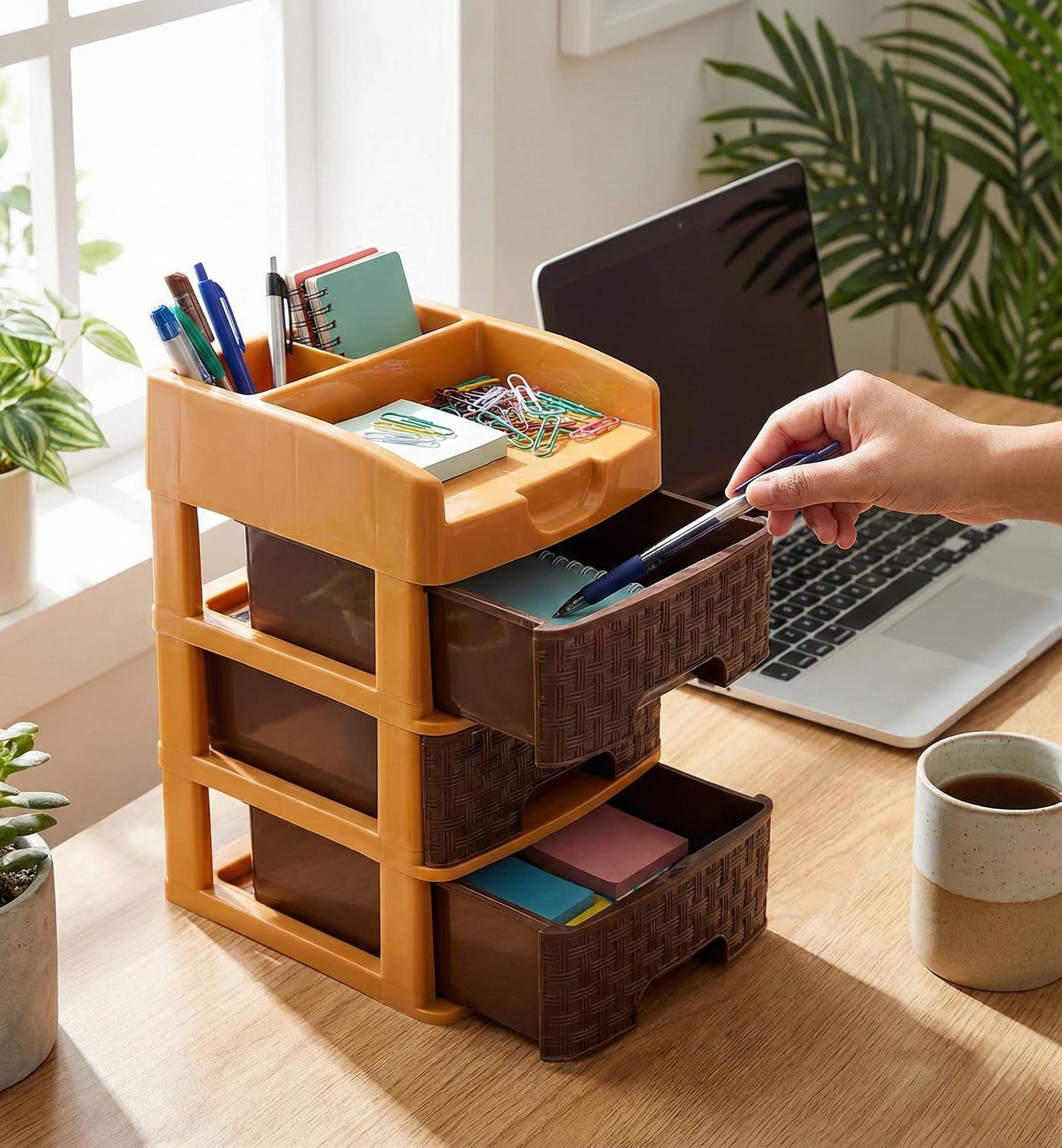 Mini 3 Layer Storage Drawer