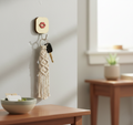 Wooden Cartoon Wall Hook , Adhesive Wall-Mounted Hook (1 Pc)