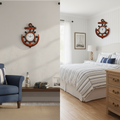 Anchor Wall Clock Wukusy