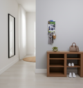 Decorative Wooden Vertical Scenery with Hooks Wukusy