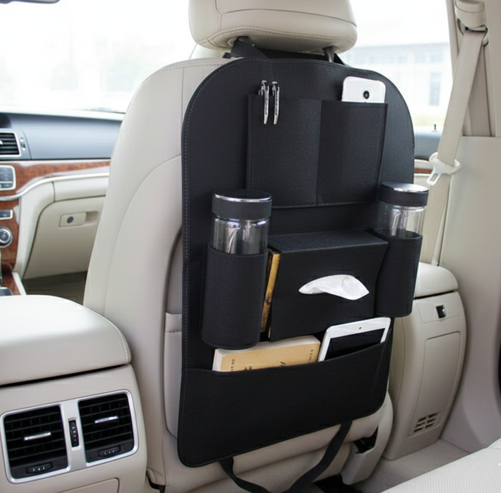 Compatible Multi-Pocket Seat Back Storage Bag Organizer Holders