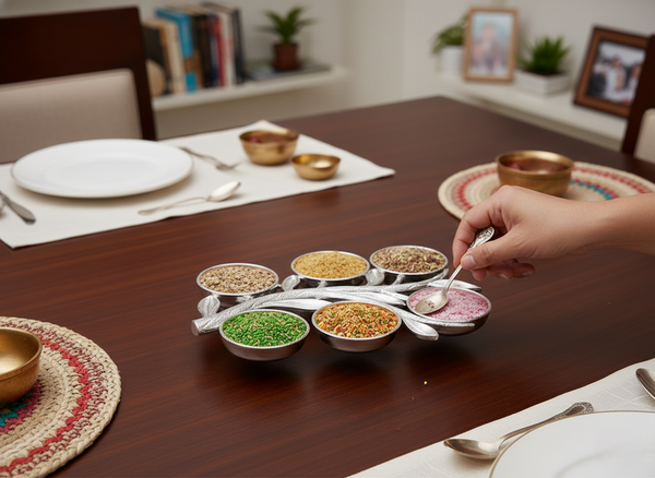 Tree Shape Mukhwas Dani Serving Tray