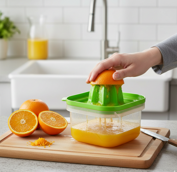 Apex Manual Hand Press Orange Juicer (1 Pc)