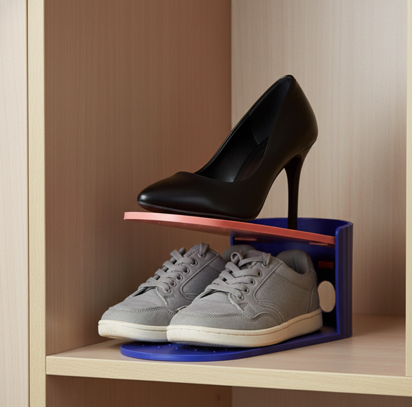 Plastic Shoe Slot Organizer Stand Rack (1 Pc)