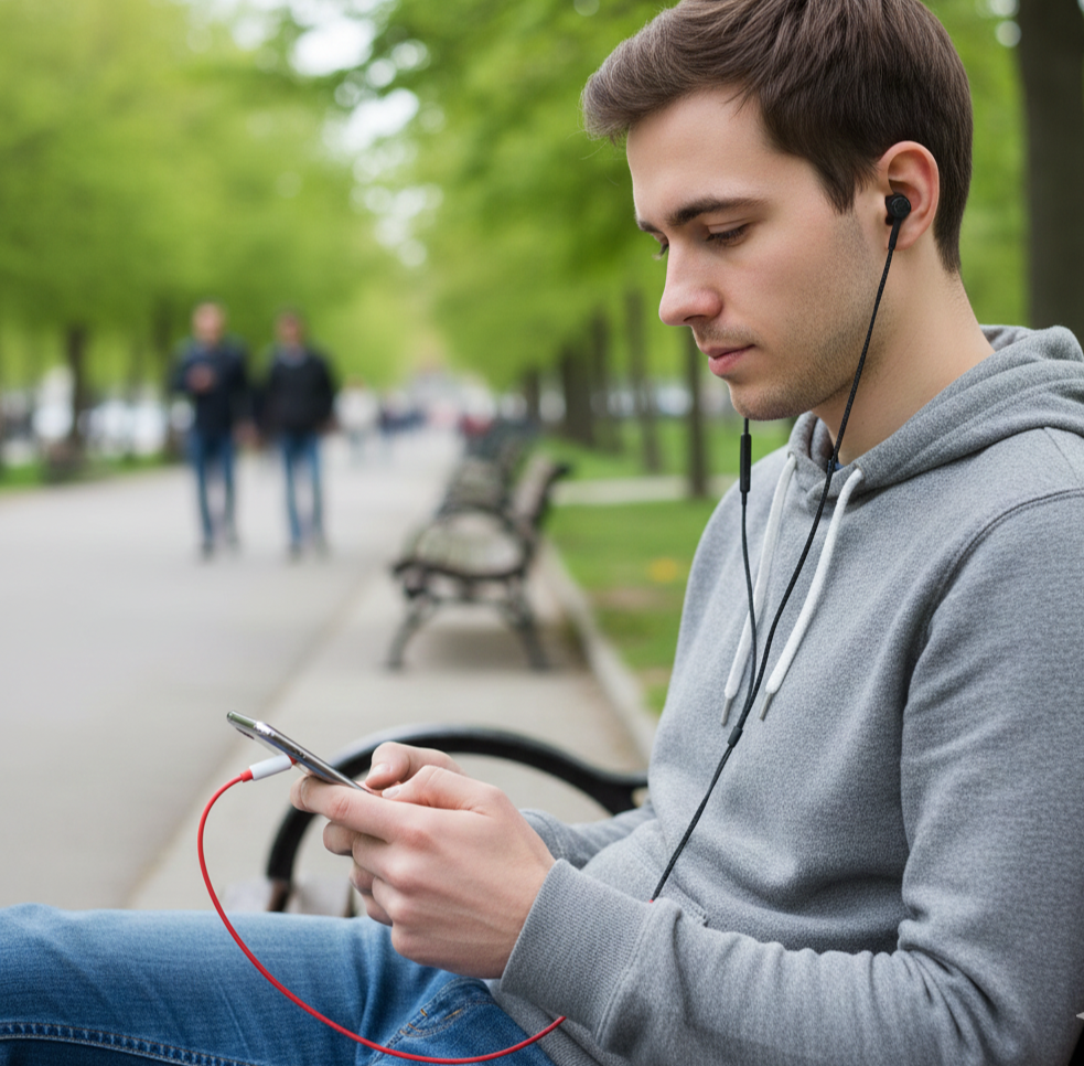 USB Type-C To Headphone Jack Audio Connector