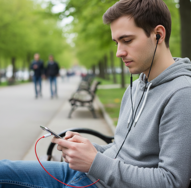 USB Type-C To Headphone Jack Audio Connector