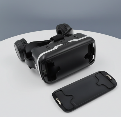 3D HD VR Glasses - Virtual Reality Headset with Headphones