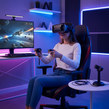 3D HD VR Glasses - Virtual Reality Headset with Headphones