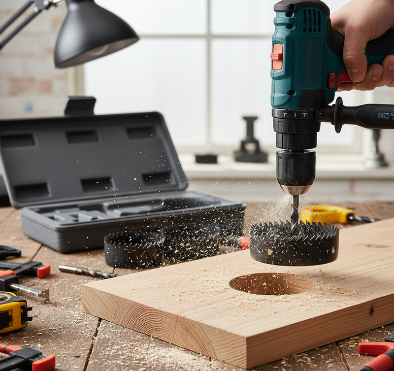 Wood Hole Saw Cutting Set