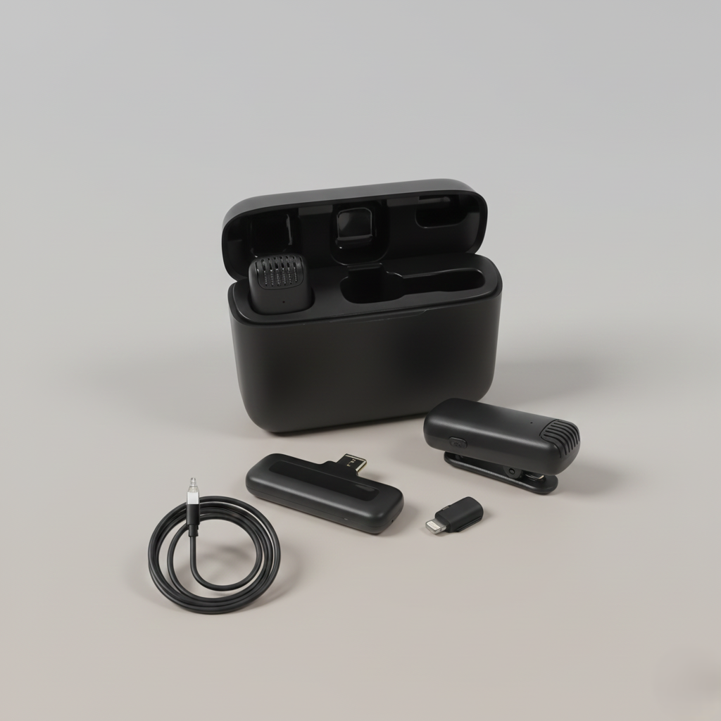 Type-C Wireless Microphones Collar Mic