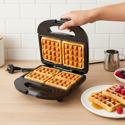 2-Slice Waffle Maker Wukusy