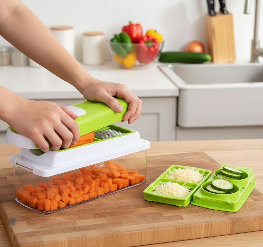 13 in 1 Vegetable Grater, Chopper & Slicer