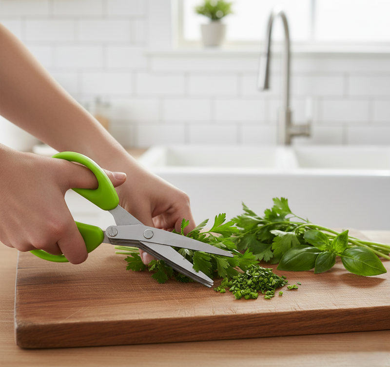 Premium 5 Blade Herb Scissors