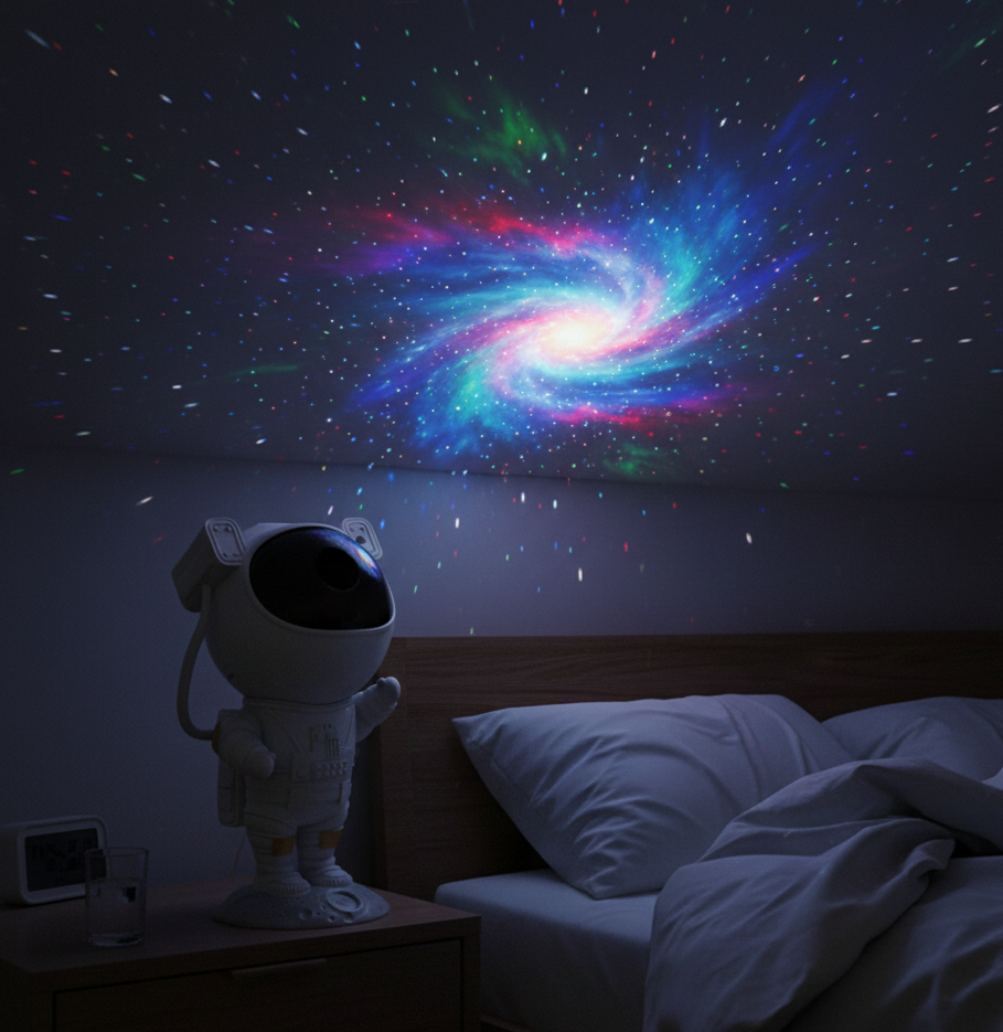 Astronaut Galaxy Projector Night Lamp