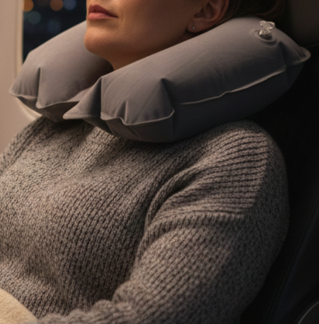 Air Cushion Travel Pillow