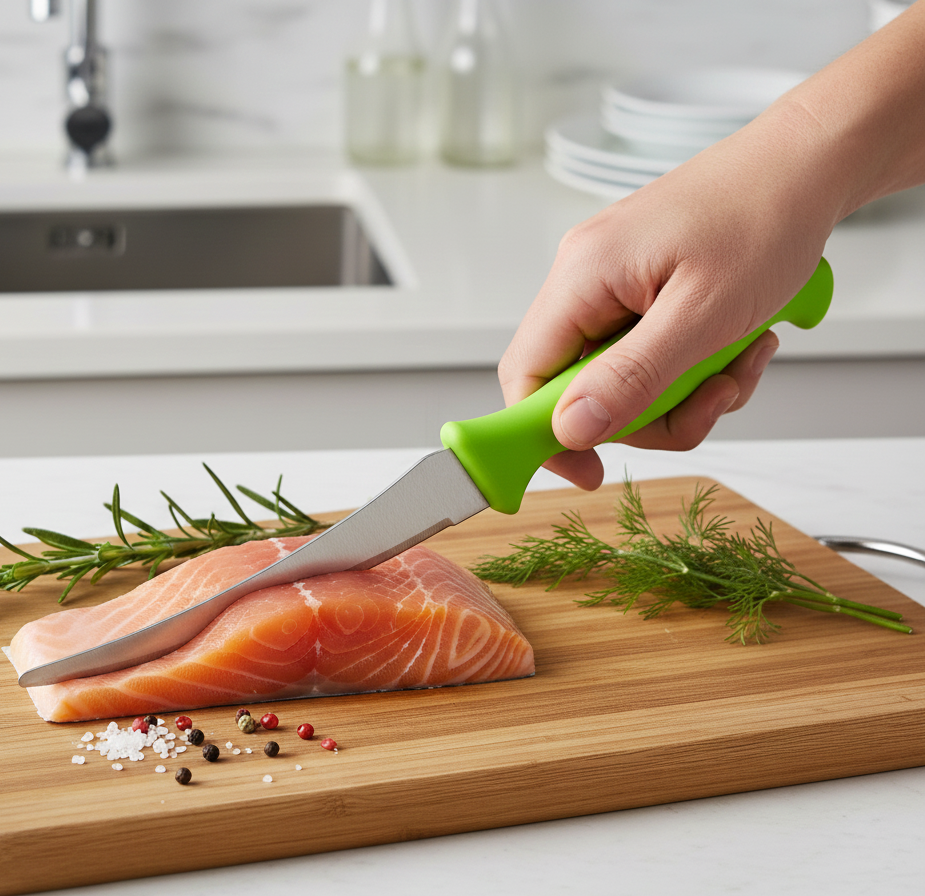 Premium Quality Multipurpose Kitchen Knife With Soft Ergonomic Handle (1 Pc)