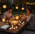 Flameless LED Tealights Smokeless Plastic Decorative Candles (Pack Of 24)