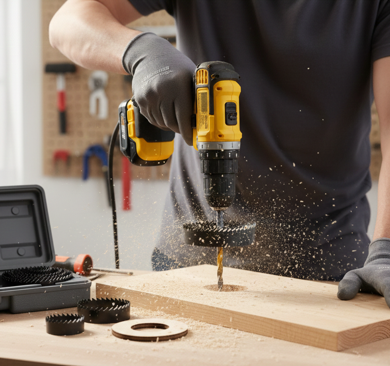 12 Pc Hole Saw Kit