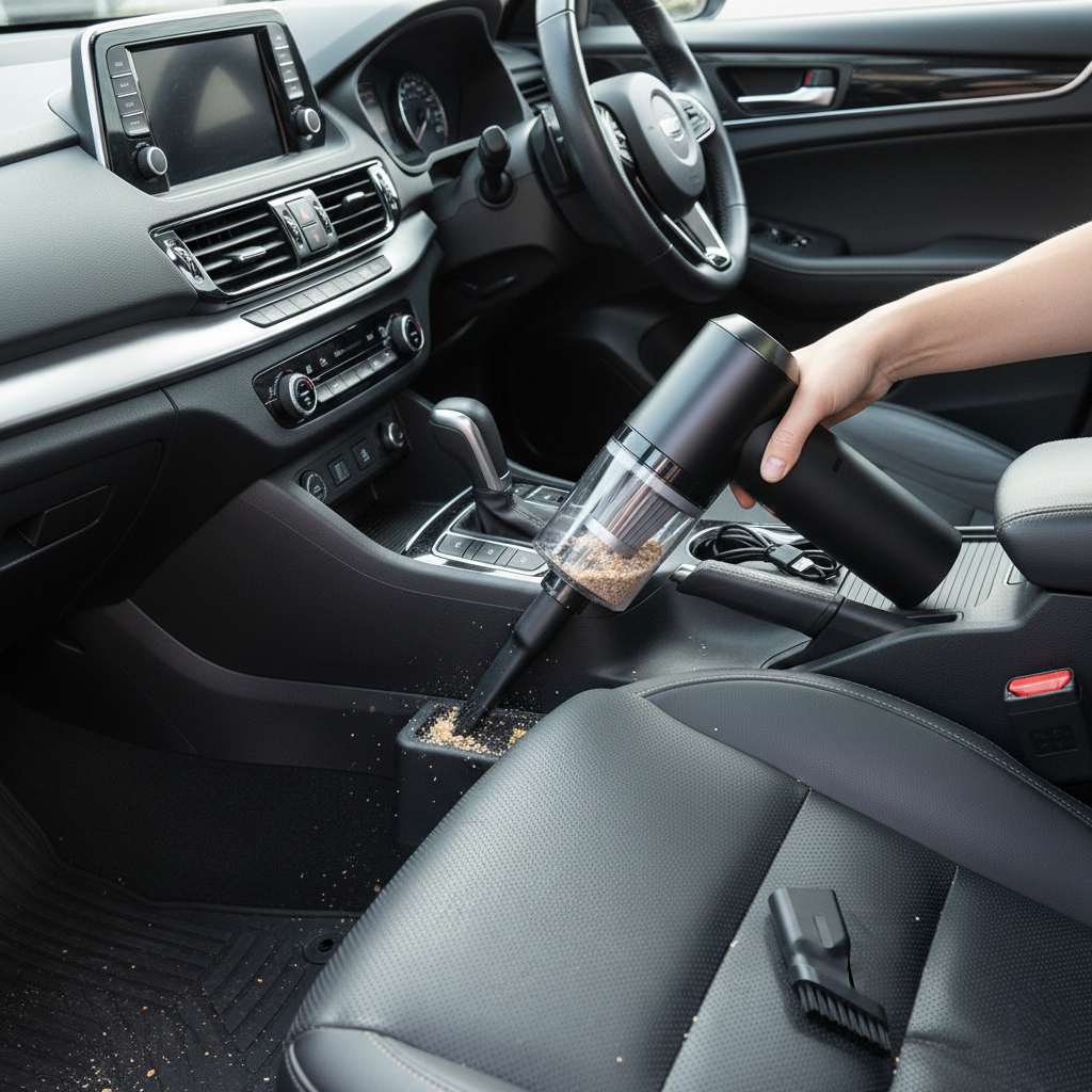 2 in 1 Vacuum Cleaner - Handheld Vacuum Car Cleaner Air Duster Wireless Rechargeable Home