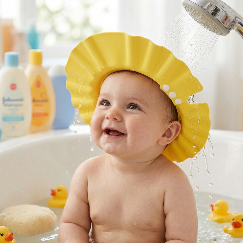 Adjustable Baby Shower Cap (1 Pc) Wukusy