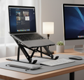 Adjustable Laptop Stand Holder With Built-in Foldable Legs And High Quality Fibre