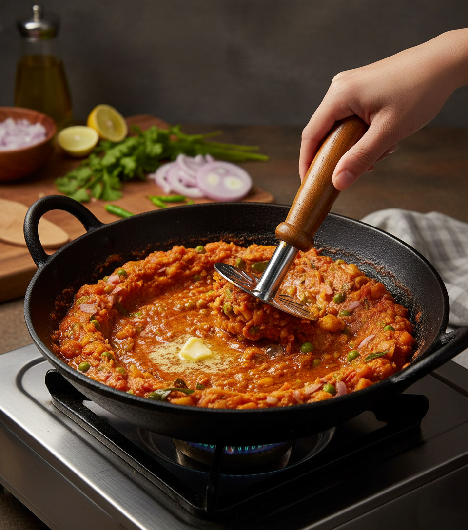 Pav Bhaji Masher