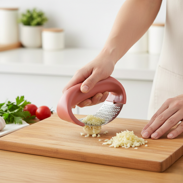Supermom Premium Curve Garlic Press Crusher
