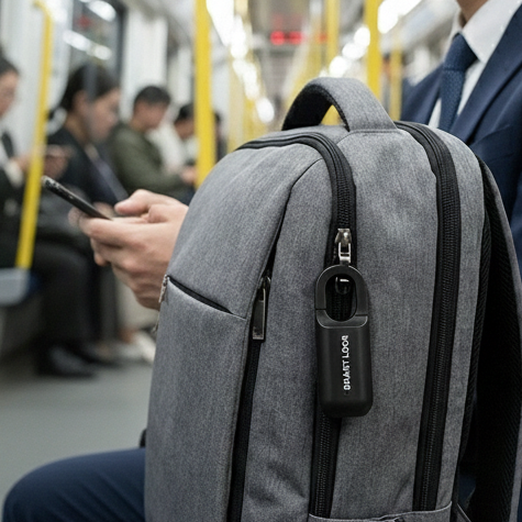 USB Rechargeable Fingerprint Padlock