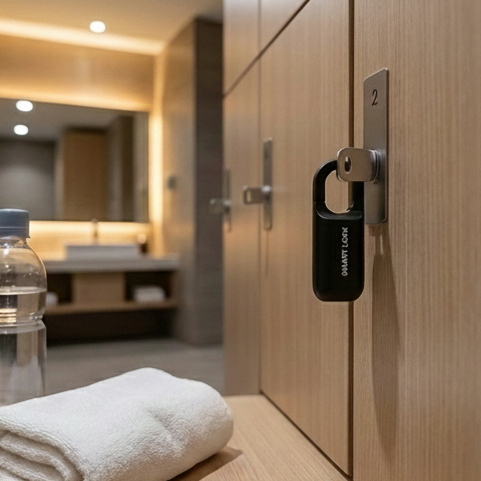 USB Rechargeable Fingerprint Padlock