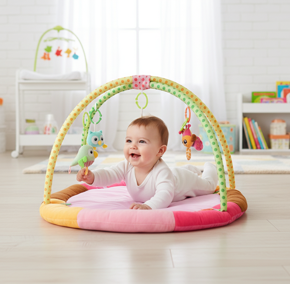 Multipurpose Baby Play Gym & Sleeping Mat