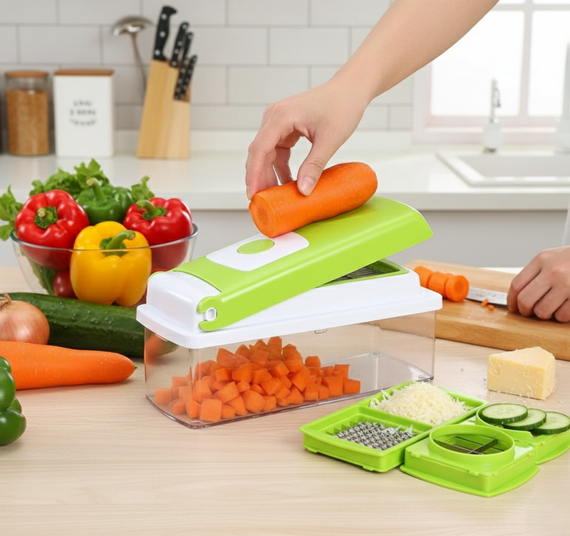 13 in 1 Vegetable Grater, Chopper & Slicer