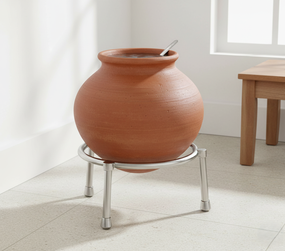 Stainless Steel Single Ring Matka Stand