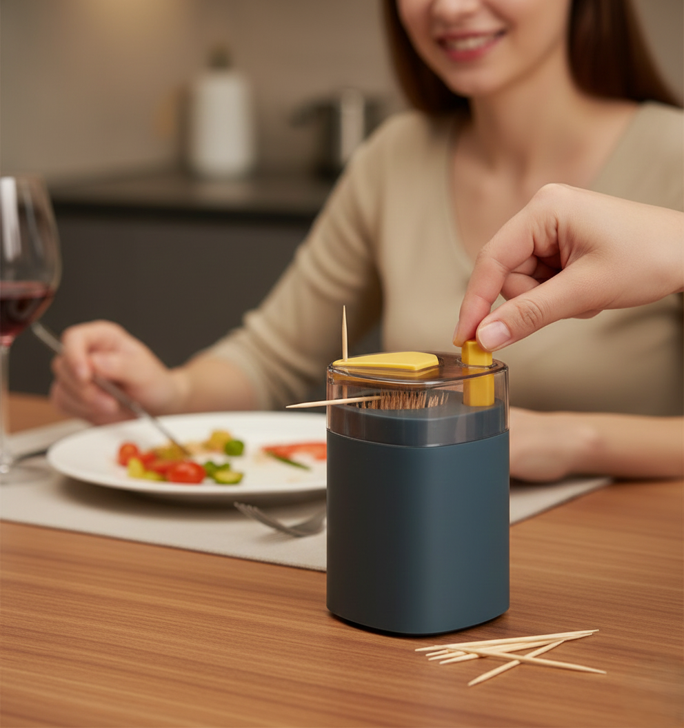 Automatic Toothpick Holder Dispenser