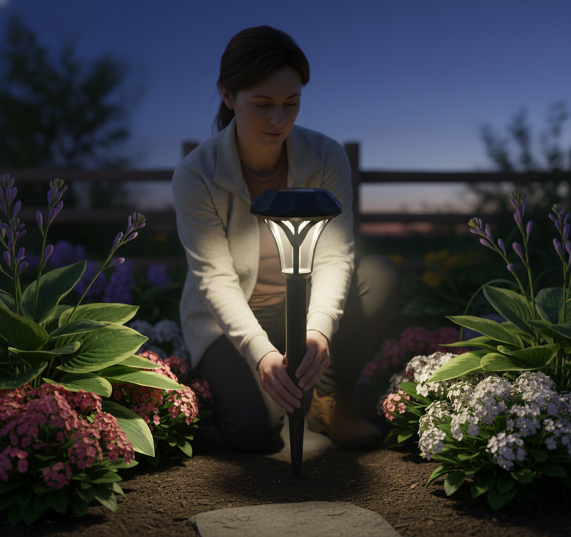 Solar Garden Led Light (Pack Of 1 Pc)