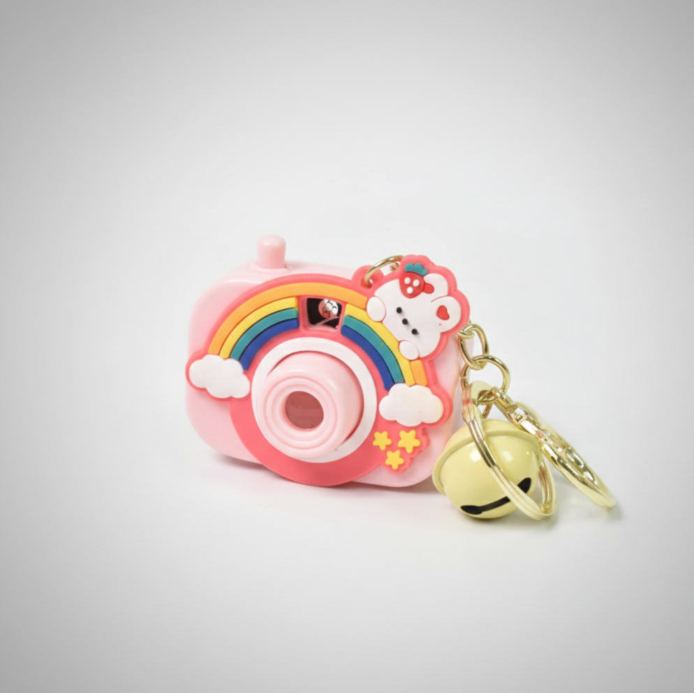 Projective Camera Keychain (1 Pc,  Mix Design)