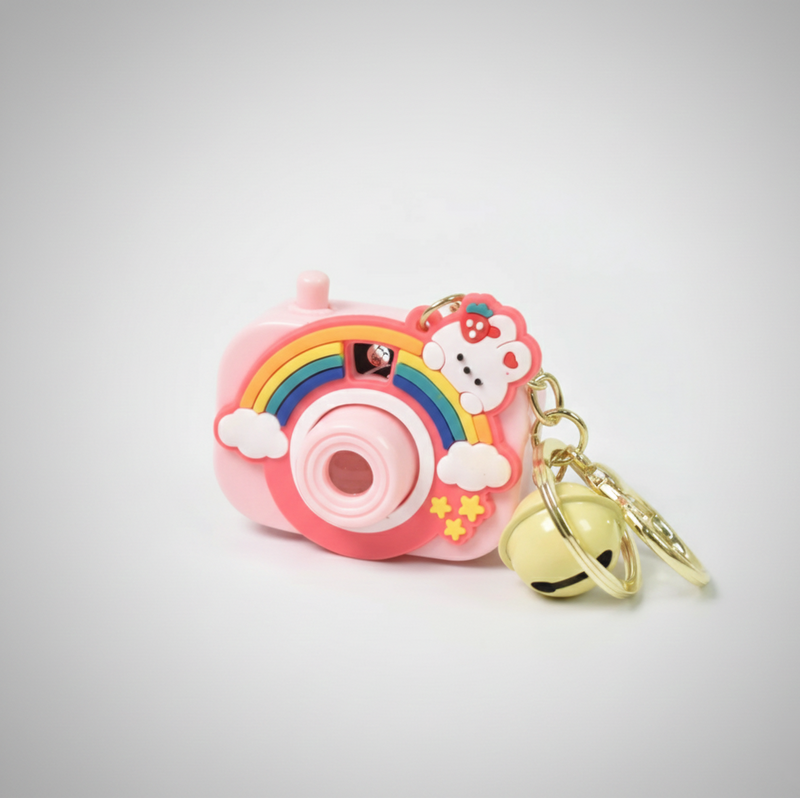 Projective Camera Keychain (1 Pc,  Mix Design)