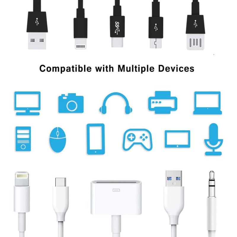 Spiral Wire Protector - Metallic Cable Sleeve for Mac Charger Wukusy