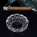 Glass Crystal Cigar Ashtray