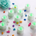 Green Flameless LED Tealight Candles Wukusy