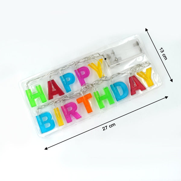 Happy Birthday LED Lights Wukusy