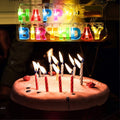 Happy Birthday LED Lights Wukusy