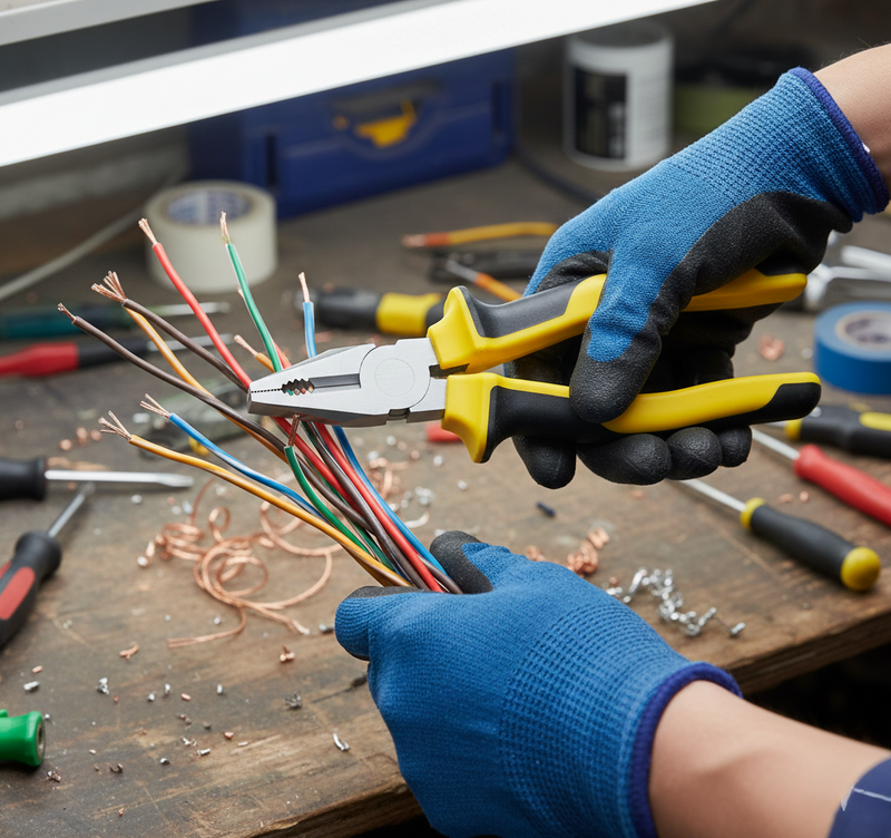 Heavy Duty Combination Plier Wire Cutters