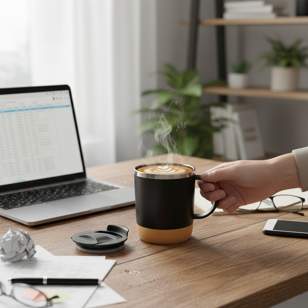 Insulated Coffee Mug (350ml)
