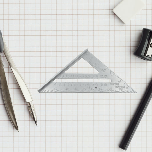 7-Inch Aluminum Rafter Square