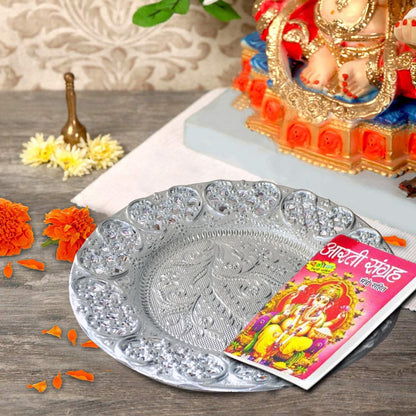 2495-silver-plated-swastik-pooja-thali-set-glossy-puja-thali Wukusy