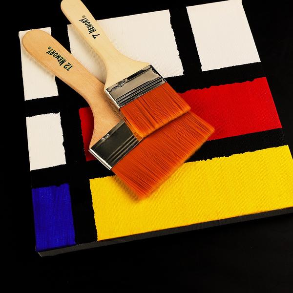 Artistic Flat Painting Brush Set