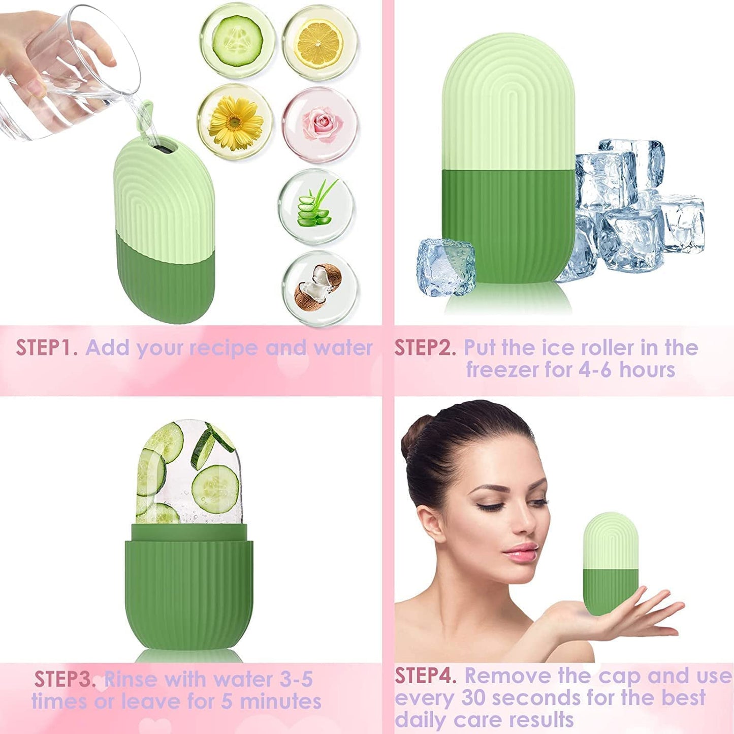 Beauty Ice Roller for Face & Eyes