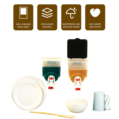 Wall Mounted Oil Dispenser Bottle - BuyItOnline
