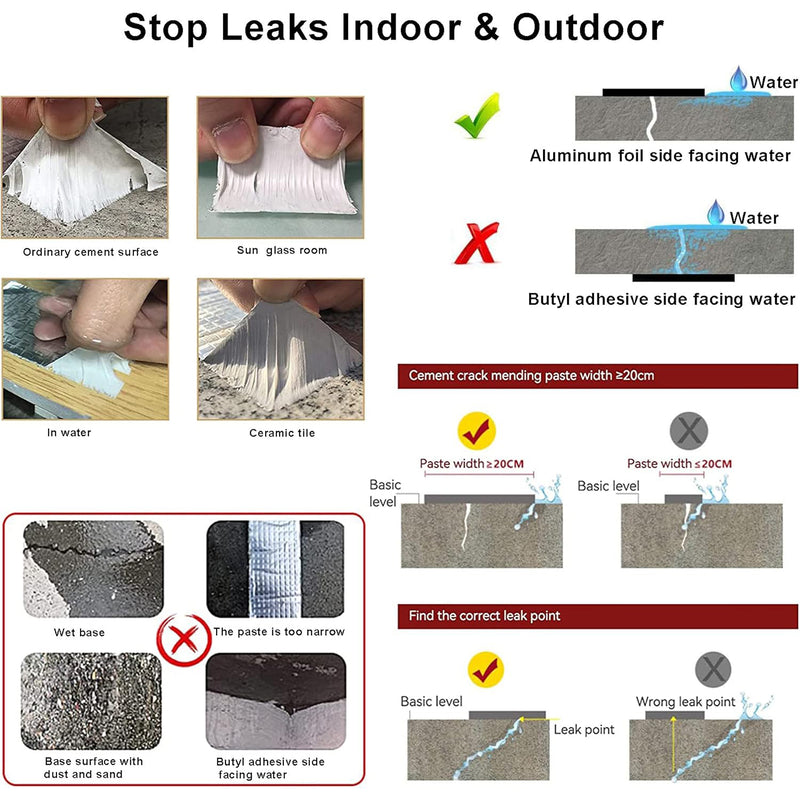 Waterproof Repair Tape For Pipe Leakage - BuyItOnline
