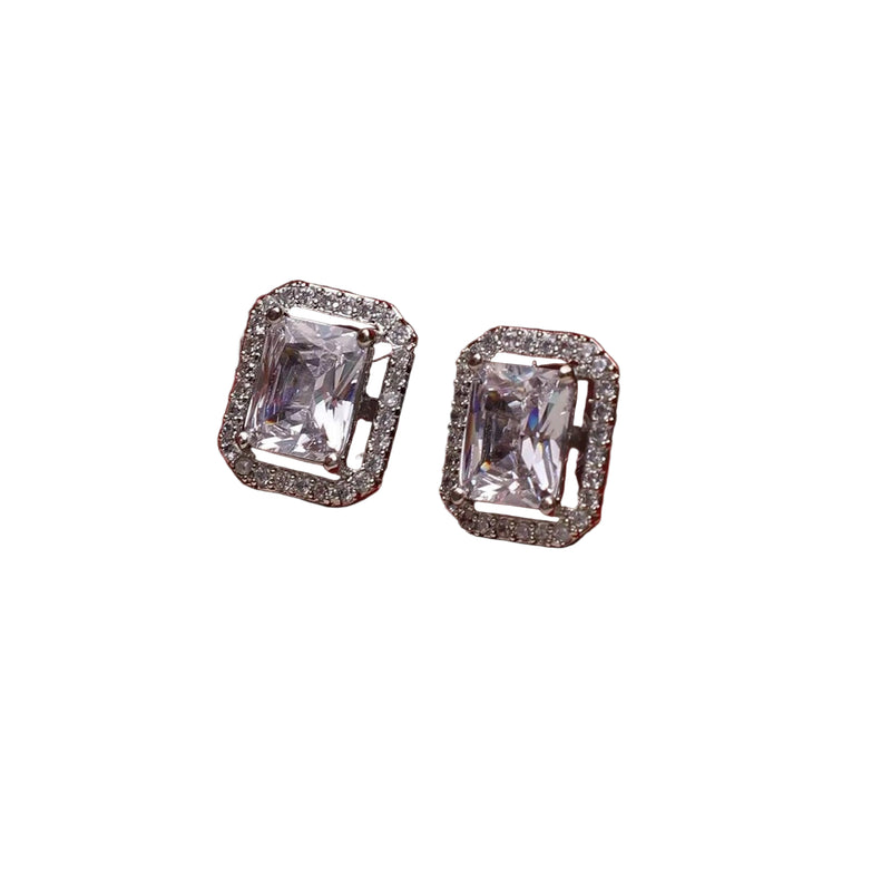 Interchangeable Diamond Triangle Earrings - BuyItOnline